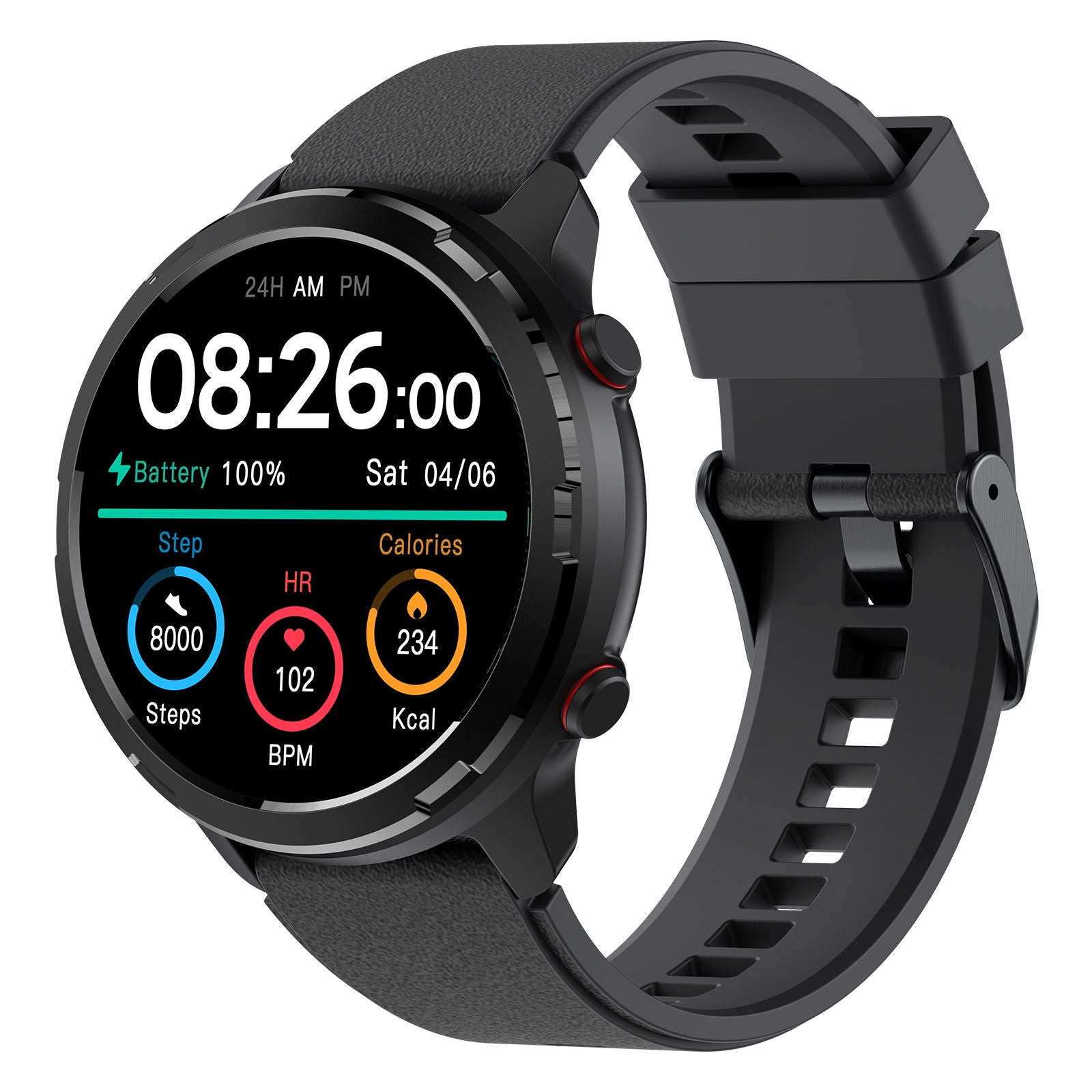SKG V9 Pro Smart Watch Make/Answer Call for Men Women, GPS Fitness Tracker  with 100+ Sports