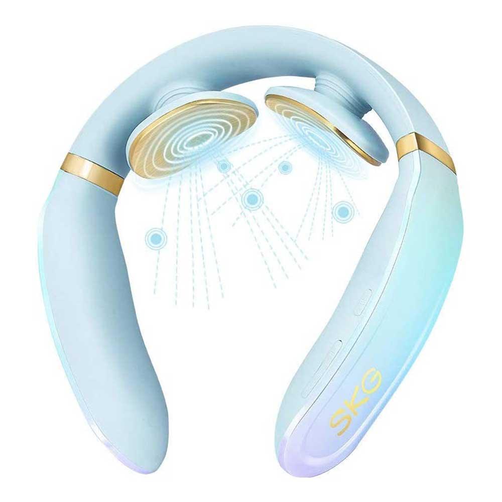 SKG K4356 Electric Pulse Neck Massager for Pain Relief with Heat Therapy