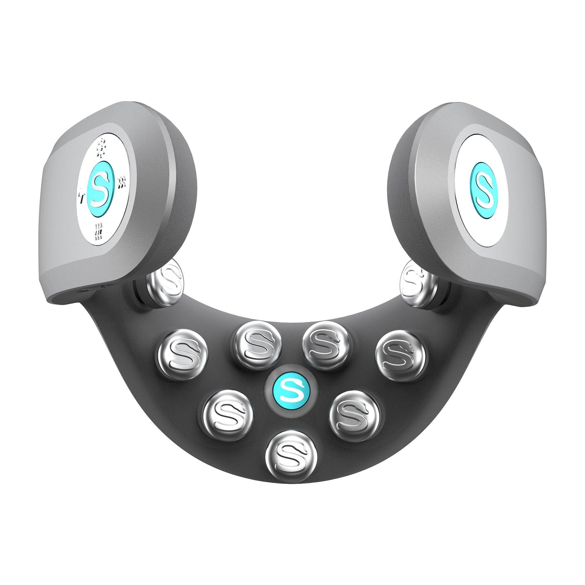 SKG 4098E Cordless Pulse Neck Massager with Heat for Pain Relief
