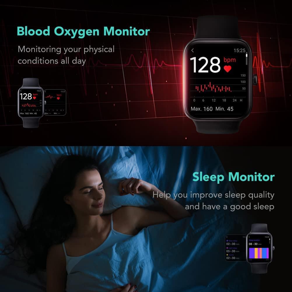 Health Tracker with Blood Pressure Heart Rate Monitor – fitvii