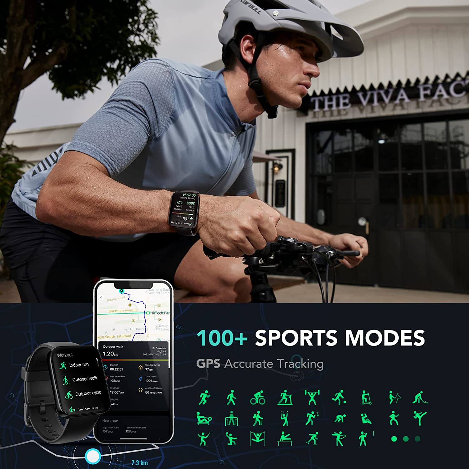 LTE-M smart watch provides GPS location, SOS, and heart rate monitoring  solution for athlete performance and safety applications - nordicsemi.com